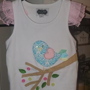 Mud pie bird shirt
